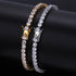 4mm Zircon Men's Hip Hop Bracelet